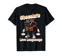 Il Cioccolato È Il Mio Linguaggio d'Amore Umorismo Maglietta