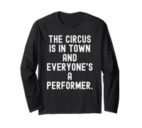 Il Circo è in Città e Tutti Sono artisti Witty Maglia a Manica