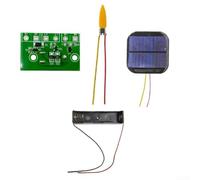 Il circuito solare tremolante della fiamma LED, il modulo della luce della candela di 3.7V PCBA per la decorazione della casa e del giardino, facile installa il componente elettronico 3.35x0.8cm