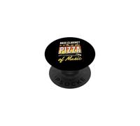 Il clarinetto basso è la pizza della musica PopSockets PopGrip Adesivo