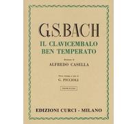 Il clavicembalo ben temperato, Per pianoforte. Spartito - Bach Johann Sebastian