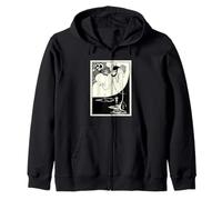 Il Climax di Aubrey Beardsley (1893) Felpa con Cappuccio