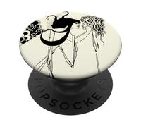 Il climax di Aubrey Beardsley (1893) PopSockets PopGrip Adesivo