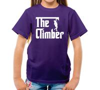 Il Climber - T-Shirt - Arrampicata Gratuito Climb Rock Viso