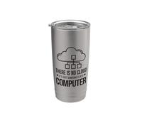Il Cloud Non Esiste, È Solo Il Computer Di Qualcun Altro. Bicchiere termico in acciaio inox doppia parete