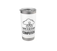 Il Cloud Non Esiste, È Solo Il Computer Di Qualcun Altro. Bicchiere termico in acciaio inox doppia parete