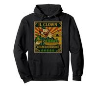 Il Clown Chiacchierone - Happy Fruits 5 PERE Felpa con Cappuccio