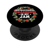 Il Coaching didattico è il mio insegnante di marmellata Fragola PopSockets PopGrip Adesivo