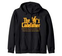 Il codefather, codice, Risolto Problema - Funny Family Quotes Felpa con Cappuccio
