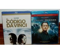 Il Codice Da Vinci + Angeli E Demoni 2 Blu-Ray Nuovo Sigillato Slipcover