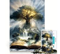 Il Codice della Creazione Puzzle da 1000 pezzi per adolescenti Giocattolo intelligente per momenti di condivisione Taglio liscio Lista dei desideri di Babbo Natale 50x75cm