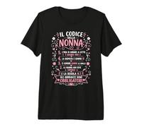 Il Codice della Nonna Regalo Divertente per Nonne Maglietta Premium
