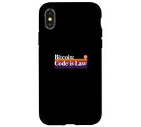 Il codice è legge bitcoin blockchain sicurezza sats fiducia bitcoin Custodia per iPhone X/XS