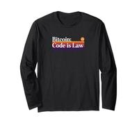 Il codice è legge bitcoin blockchain sicurezza sats fiducia bitcoin Maglia a Manica