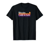 Il codice è legge bitcoin blockchain sicurezza sats fiducia bitcoin Maglietta