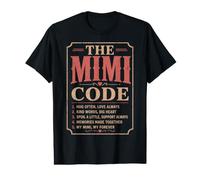 Il codice Mimi Bedtime è Ogni Volta Che la Risposta è Sempre Mamme Maglietta con Stampa Grafica Economica