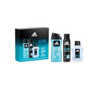 Il cofanetto adidas Ice Dive include Eau de Toilette, Deodorante Spray e Gel Doccia