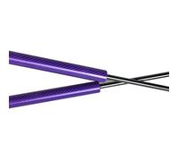 Il Cofano Anteriore Del Cofano Modifica Le Molle A Gas Ammortizzatori Supporta L'ascensore Aste Di Sostegno Per Toyota Per Corolla E210 2018-2023 WEFOLCC(Carbon pattern Purple)
