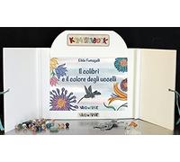Colibrì E Il Colore Degli Uccelli. Testo In Simboli. Kamishibai