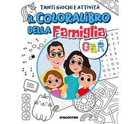 Il Colora Libro della Famiglia GBR: disegni da colorare e giochi per bambini