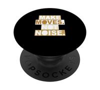 Il colore marrone chiaro si muove, non rumore, grafica abbronzata PopSockets PopGrip Adesivo