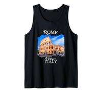 Il Colosseo Roma Italia Turistico Souvenir Keepsake Donne Canotta