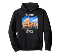 Il Colosseo Roma Italia Turistico Souvenir Keepsake Donne Felpa con Cappuccio