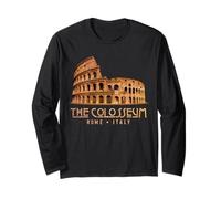 Il Colosseo Romano a Roma Italia Maglia a Manica