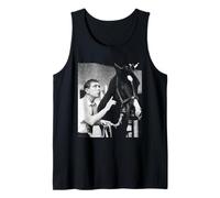 Il Comico Norman Wisdom e Nellie The Horse The Early Bird Canotta