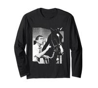 Il Comico Norman Wisdom e Nellie The Horse The Early Bird Maglia a Manica