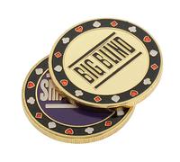 Il commerciante del metallo scheggia le parti del gioco del blackjack del casinò del Texas Holdem cieco/piccolo