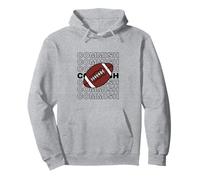 Il Commissario Draft Fantasy Football rispetta la Commish Felpa con Cappuccio