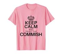 Il Commissario Draft Fantasy Football rispetta la Commish Maglietta