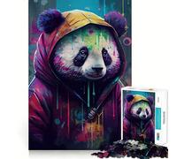 Il comodo puzzle a 1000 pezzi con panda per adulti, un gioco stimolante per la mente, ideale per il relax e un regalo memorabile 50x75cm