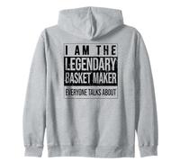 Il Compleanno di Un artigiano è Nato Working-Basket-Maker Felpa con Cappuccio