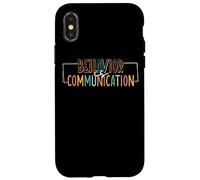 Il comportamento è comunicazione Messaggio sociale Custodia per iPhone X/XS