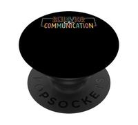 Il comportamento è comunicazione Messaggio sociale PopSockets PopGrip Adesivo