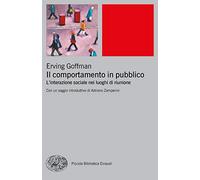 Il comportamento in pubblico. L'interazione sociale nei luoghi di riunione