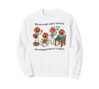Il comportamento va Dove Il Rinforzo scorre Halloween ABA Felpa