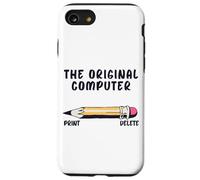 Il computer originale sarcastico divertente IT Tech Print Elimina Custodia per iPhone SE (2020) / 7/8
