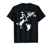 Il Concerto Ufficiale dei Queen At The Rainbow 74 Freddie Maglietta, Uomo, Nero, XXL