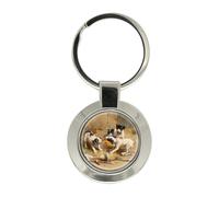 Il Conflitto Dei Pittori (Cuccioli) Di Carl Reichert Portachiavi