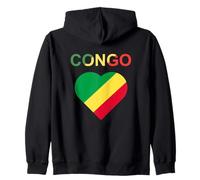 Il Congo Design Felpa con Cappuccio