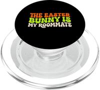 Il coniglietto pasquale è il mio compagno di stanza Holiday Spring Bunny Fan PopSockets PopGrip per MagSafe