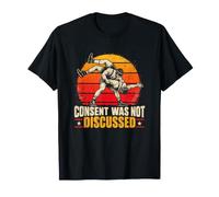 Il consenso Non è Stato discusso Funny Wrestling Maglietta