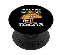 Il consulente scolastico darà consulenza per i tacos PopSockets PopGrip Adesivo