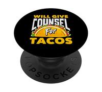 Il consulente scolastico darà consulenza per i tacos PopSockets PopGrip Adesivo