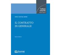 Il contratto in generale