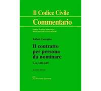 Il contratto per persona da nominare. Art. 1401-1405