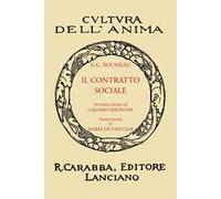 Il contratto sociale (rist. anast. 1933). Ediz. in facsimile